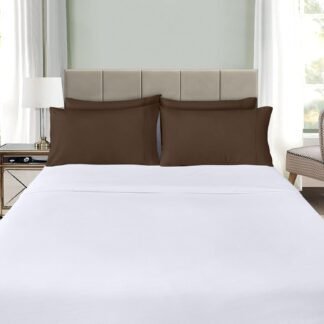 Utopia Bedding Queen Pillow Cases - 4 Pack - Envelope Closure - Soft Brushed Microfiber Fabric - Shrinkage and Fade Resistant Pillow Covers Queen Size 20 X 30 Inches Queen Brown - lunas-mystic-emporium.com Utopia Bedding Queen Pillow Cases - 4 Pack - Envelope Closure - Soft Brushed Microfiber Fabric - Shrinkage and Fade Resistant Pillow Covers Queen Size 20 X 30 Inches (Queen, Brown)