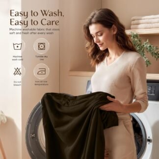 Utopia Bedding Queen Sheet Set – 4 Piece Bed Sheets for Queen Size Bed, Soft and Breathable Microfiber, Includes 1 Fitted Sheet, 1 Flat Sheet and 2 Pillowcases (Brown)