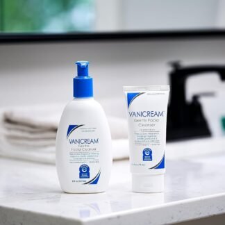 Vanicream Gentle Facial Cleaner, 2.5 Fl Oz, Formulated without Common Irritants for Sensitive Skin, Removes Makeup, Dirt & Excess Oils, Non-Comedogenic, pH-Balanced Face Wash