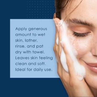 Vanicream Gentle Facial Cleaner, 2.5 Fl Oz, Formulated without Common Irritants for Sensitive Skin, Removes Makeup, Dirt & Excess Oils, Non-Comedogenic, pH-Balanced Face Wash