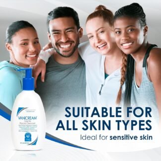 Vanicream Gentle Facial Cleanser with Pump Dispenser - 8 fl oz - Formulated Without Common Irritants for Those with Sensitive Skin
