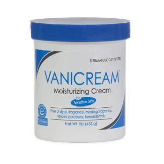 Vanicream Moisturizing Skin Cream for Sensitive Skin 1lb (Pack of 5)