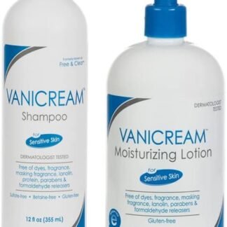 Vanicream Shampoo - 12 Oz & Moisturizing Lotion with Pump - 16 Oz