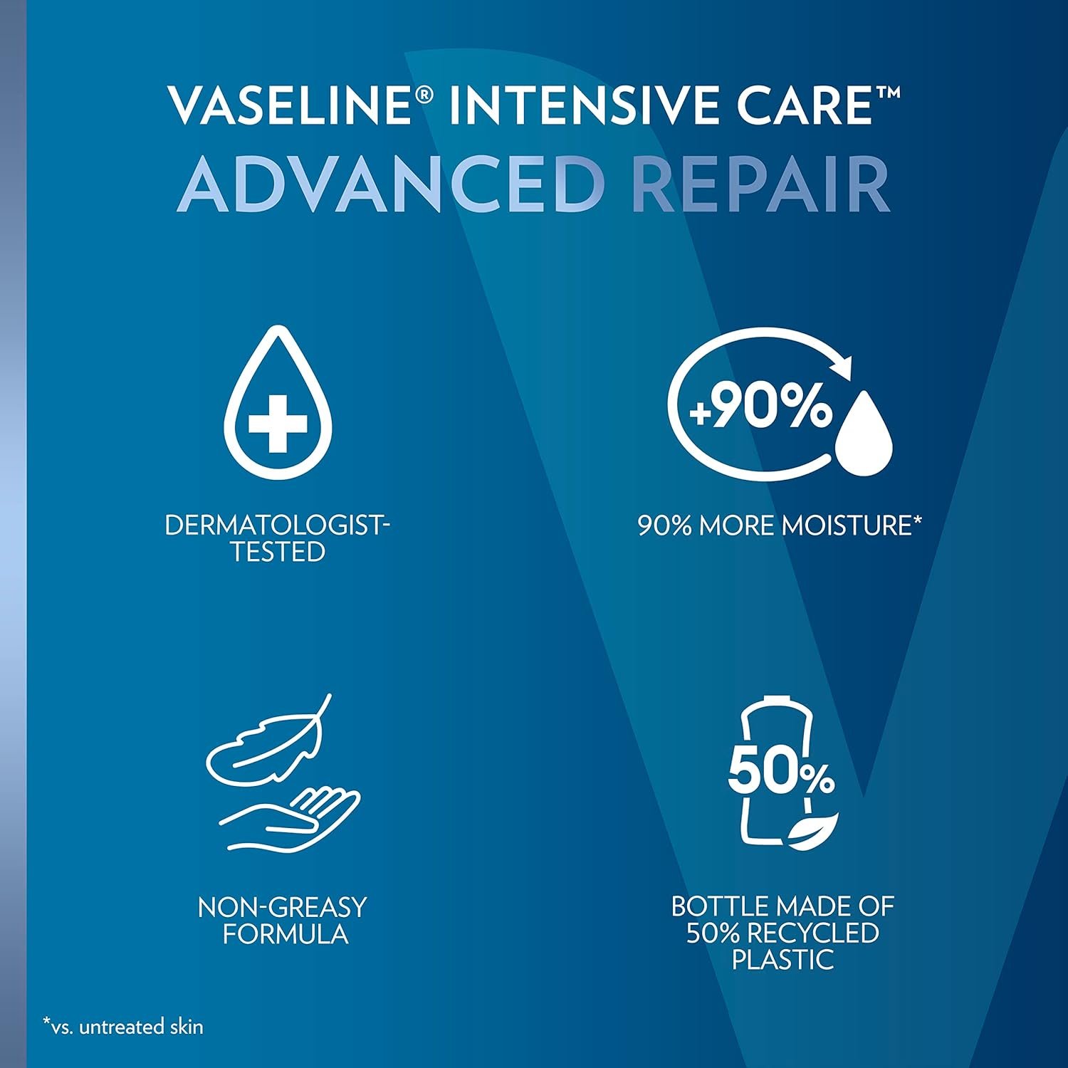 Vaseline Intensive Care Unscented Advanced Repair Body Lotion - Ultra-Hydrating with Lipids for Extremely Dry Skin 203 oz Pack of 3 - lunas-mystic-emporium.com Vaseline Intensive Care Unscented Advanced Repair Body Lotion - Ultra-Hydrating with Lipids for Extremely Dry Skin, 20.3 oz, Pack of 3