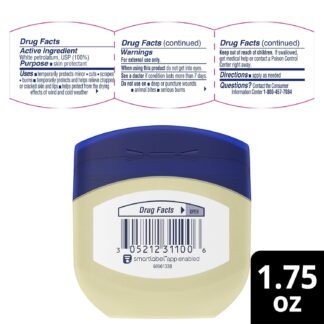 Vaseline Petroleum Jelly Travel-Size 2-Pack Hypoallergenic Skin Protectant Unscented Healing Ointment for Beauty Personal Care 175 Oz Ea - lunas-mystic-emporium.com Vaseline Petroleum Jelly Travel-Size 2-Pack – Hypoallergenic Skin Protectant, Unscented Healing Ointment for Beauty & Personal Care, 1.75 Oz Ea
