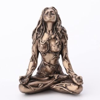 Veronese Design 2.5" Mother Earth Gaia Sitting Lotus Pose