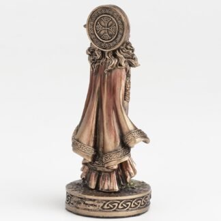 Veronese Design 3 1/2 Inch Morrigan The Irish Goddess of Magic Polyresin Hand Painted Bronze Finish Home Decor Miniature Collectible Figurine