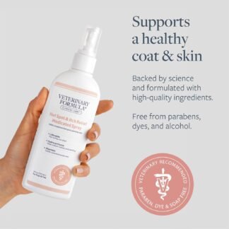 Veterinary Formula Clinical Care Hot Spot & Itch Relief Medicated Spray, 8oz – Easy to Use Spray for Dogs & Cats – Helps Alleviate Sensitive Skin, Scratching, and Licking of...