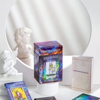 Vitacera Tarot Cards for Beginners , Card Deck with Guidebook, Keywords, Yes or No, Timing, Colors, Musical Pitch, Planet, Zodiac, Element, Chakra, Numerology and Meanings on Them