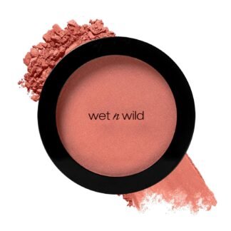 wet n wild Color Icon Blush, Effortless Matte Natural Sheer Glow & Seamless Blend, Luxuriously Infused Smooth Jojoba Oil, Cruelty-Free & Vegan - Bed of Roses
