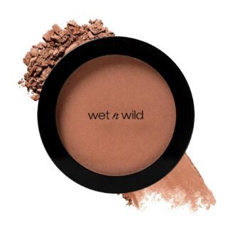wet n wild Color Icon Blush, Effortless Matte Natural Sheer Glow & Seamless Blend, Luxuriously Infused Smooth Jojoba Oil, Cruelty-Free & Vegan - Naked Brown