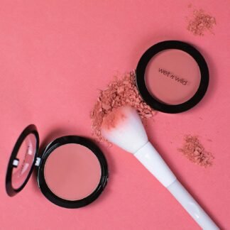 wet n wild Color Icon Blush, Effortless Matte Natural Sheer Glow & Seamless Blend, Luxuriously Infused Smooth Jojoba Oil, Cruelty-Free & Vegan - Mellow Wine