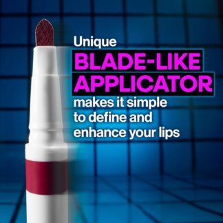 wet n wild Perfect Pout Lip Liner Stain, Long-Lasting Transfer-Proof Formula with Blade-Like Applicator for Precision & Full Lip Coverage, Vegan & Cruelty-Free - Spilled Wine