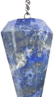 Wholesale Gem Shop Natural Gemstone Crystal Faceted Pendulum