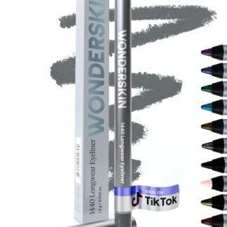 Wonderskin Eyeliner Pencil 1440 Longwear Blue Glitter Eyeliner Pencil - Waterproof Sharpenable Smudge Proof - lunas-mystic-emporium.com Wonderskin Eyeliner Pencil, 1440 Longwear Blue Glitter Eyeliner Pencil - Waterproof, Sharpenable & Smudge Proof