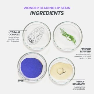 Wonderskin Wonder Blading All Day Lip Stain Peel Off Masque and Reveal Kit- Long Lasting, Waterproof Pink Lip Tint, Transfer Proof Natural Makeup Stain Kit (Charming)