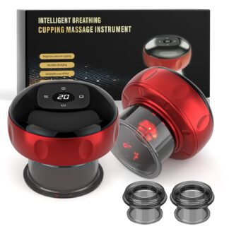 Youtelit 5-in-1 Smart Cupping Therapy Set 2pcs, 12-Level Temperature & Suction Control, Massage Cupping Kit for Targeted Pain Relief, Neck/Shoulder/Back Muscle Soreness & Blood...