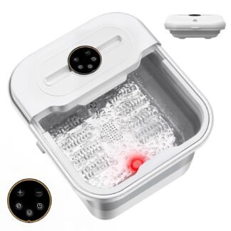 ZhanHao Pedicure Foot Spa, Foot Spa Bath Massager with Heat, Collapsible Bath Soak Tub, Portable for Any Casual Scene to Help You Relax