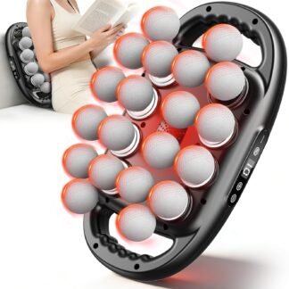 Ziumrw 20 Head Massage Gun Deep Tissue 9 Modes 9 Intensity Levels Body Percussion Muscle Massager Quiet Electric Handheld Massage Tools for Neck Back Shoulder Waist Leg - lunas-mystic-emporium.com Ziumrw 20 Head Massage Gun Deep Tissue, 9 Modes & 9 Intensity Levels Body Percussion Muscle Massager, Quiet Electric Handheld Massage Tools for Neck, Back, Shoulder, Waist, Leg,...