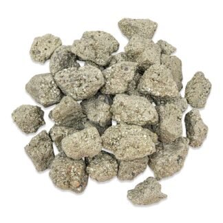 1/2 lb Pyrite Rough Stones - Natural Raw Crystals for Tumbling Cabbing Polishing Wire Wrapping Lapidary & Jewelry Making - Fountain Decoration Rocks - Reiki Yoga & Wicca Healing...
