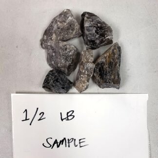 1/2 LB Smoky Quartz Rough Stones - Bulk Smoky Quartz Crystal - Raw Natural Stones & Crystals - Fountain Rocks for Cabbing, Polishing, Wire Wrapping, Reiki, Chakra Crystal Healing