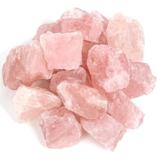 1.1lb Bulk Raw Amazonite Stone Rough Crystal-Natural Raw Stones Crystal for Tumbling, Cabbing, Fountain Rocks, Decoration,Polishing, Wire Wrapping, Wicca & Reiki Crystal Healing