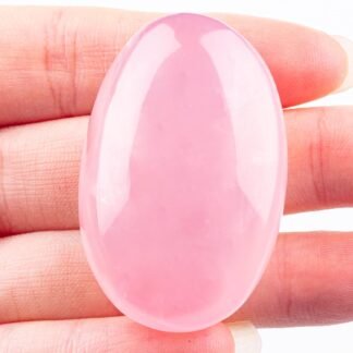 1.5 inch Rose Quartz Crystals Palm Worry Stone Tumbled Irregular Polish Stone Rocks Positive Energy Crystals Massage Gemstone with Healing Therapy for Reiki Yoga Chakra...