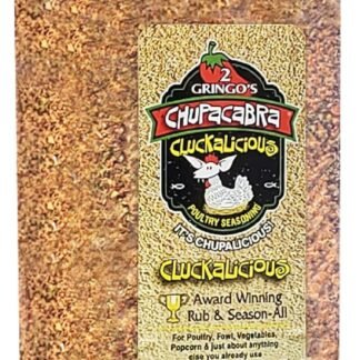 2 Gringos Chupacabra Cluckalicous Poultry Seasoning, 25 Ounces