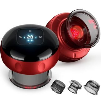 2 Pack Cupping Set, Smart Cupping Therapy Massager, 7 in 1 Red Light Cupping Therapy Set with 2 Modes for Targeted Pain Relief, Muscle Soreness,Tighter Skin,Cupping Kit with 12...