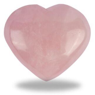 2 pc Selenite Heart Palm Stone, Heart Shaped Crystals and Healing Stones- Pocket Worry Stone for Anxiety and Stress Relief - Healing Crystals for Meditation, Reiki, Spiritual...