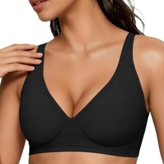 2026 Women Jelly Seamless Wireless Push Up Bras Deep V No Underwire Supportive Everyday Bra Full Coverage Plunge Bralettes - lunas-mystic-emporium.com 2026 Women Jelly Seamless Wireless Push Up Bras Deep V No Underwire Supportive Everyday Bra Full Coverage Plunge Bralettes
