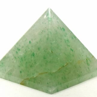 2.1" 135g Sparkling Green Vesuvianite Idocrase Carved Pyramid Polished Translucent Natural Gemstone Crystal Mineral Décor Specimen - India