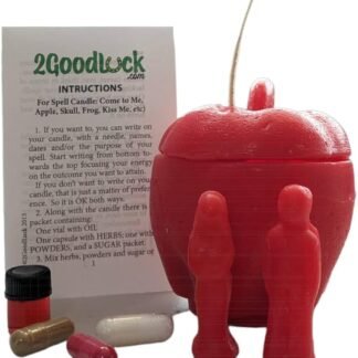 5” Fire of Love Triple Strength Binding Apple Candle KIT
