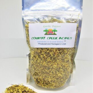 8 oz Garlic Pepper Seasoning - Versatile Blend of Spices to Bring a Kick to Your Steak, Chicken, Burgers, Seafood, or on Eggs, Vegetables, Potatoes, Pasta, Rice, Salads and...