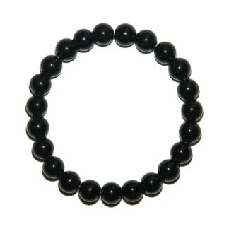 8mm Bold Real Natural Crystal Beaded Bracelet with Mystery Crystal Pendant (Multiple Wrist Sizes) | Large Gemstone Handmade Stretchy Healing Energy Protection Meditation Jewelry...