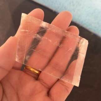 AITELEI 1Ib Natural White Calcite Crystal Optical Calcite Iceland Spar Mineral Healing Raw Stones Rough Rock Crystals for Tumbling,Cabbing