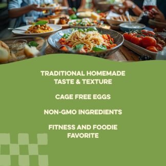 Al Dente Carba-Nada Fusilli, 12 Ounce (Pack of 6)