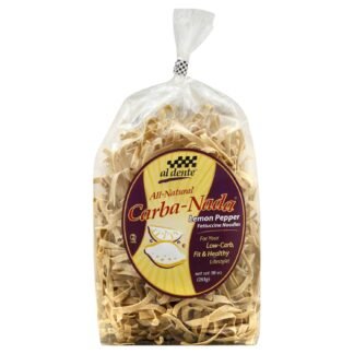 Al Dente Carba-Nada Fusilli, 12 Ounce (Pack of 6)
