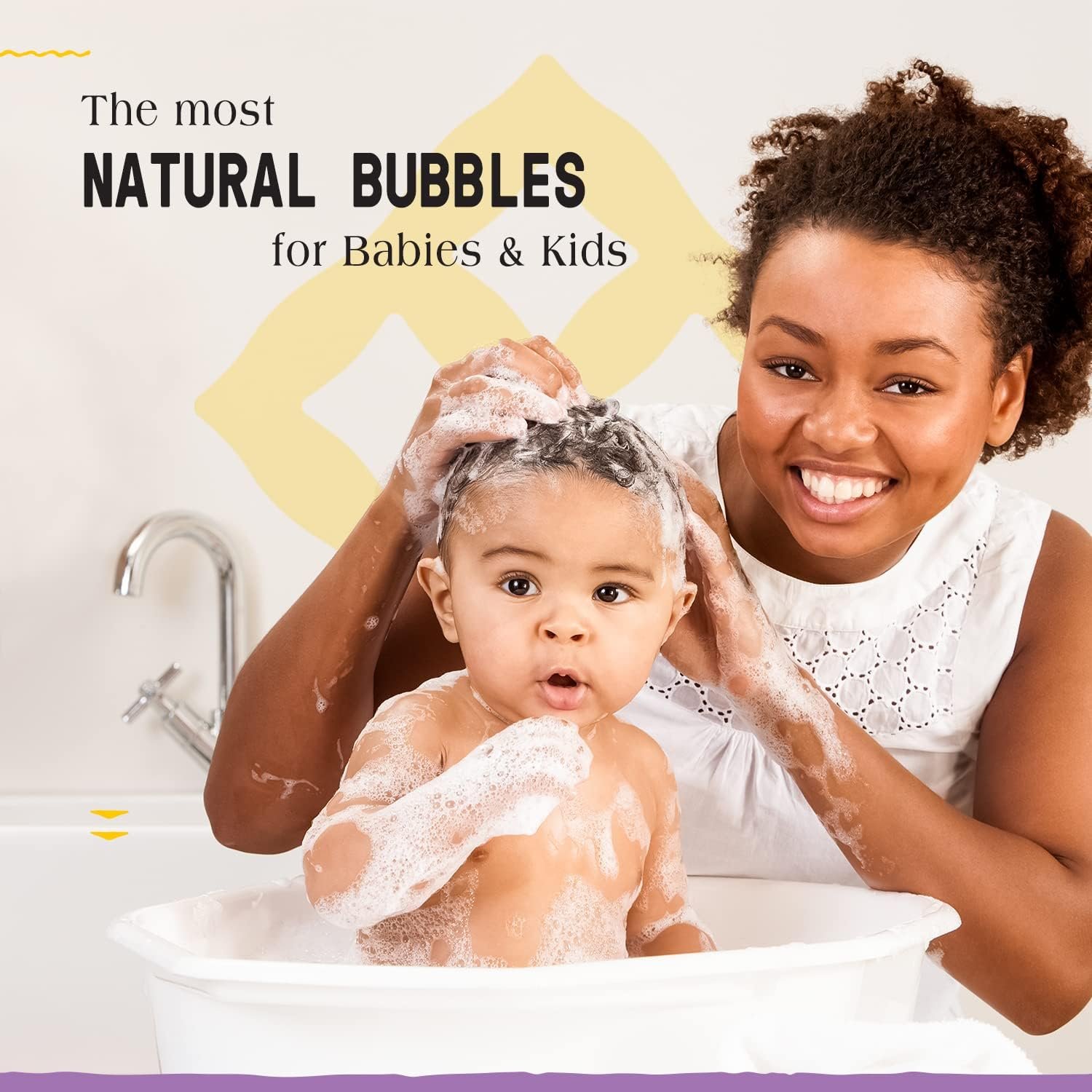 Alaffia Babies Kids Bubble Bath Lemon Lavender Pump Included Gentle Cleanser with Raw Shea Butter and Lemon Balm 32 Fl Oz - lunas-mystic-emporium.com Alaffia Babies & Kids Bubble Bath, Lemon Lavender, Pump Included – Gentle Cleanser with Raw Shea Butter and Lemon Balm, 32 Fl Oz