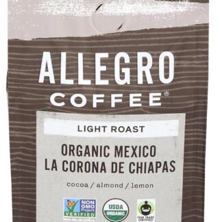 Allegro Coffee Organic Breakfast Blend Ground Coffee, 12 oz