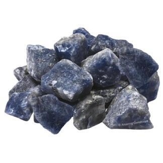 Amazing Gemstone 2 Pieces Moss Agate Raw Crystals and Healing Stones, Natural Rocks for Tumbling and DIY Raw Stones and Crystals