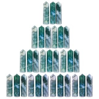 Amazing Gemstone Crystal Points Bulk Healing Crystals & Stones - Premium Single Terminated Healing Wand Point Bulk Crystals for Crafts, Crystal Grid, DIY Work