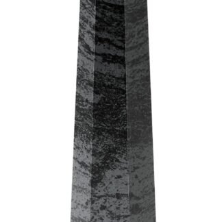 Amazing Gemstone Hematite Crystal Towers - Natural Healing Crystal Point Obelisk for Reiki Healing and Crystal Grid (2" to 3" INCH)