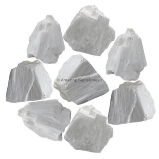 Amazing Gemstone Scolecite Raw Crystals and Healing Stones Natural Rocks for Tumbling and DIY Raw Stones and Crystals 1 LB - lunas-mystic-emporium.com Amazing Gemstone Scolecite Raw Crystals and Healing Stones, Natural Rocks for Tumbling and DIY Raw Stones and Crystals (1 LB)