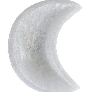 Amazing Gemstone Selenite Bowl - 3 Round Selenite Crystal Charging Plate - lunas-mystic-emporium.com Amazing Gemstone Selenite Bowl - 3" Round Selenite Crystal Charging Plate
