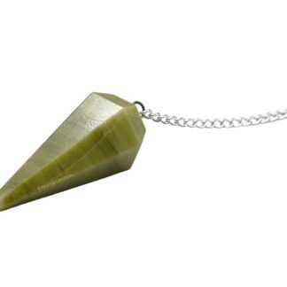 Amazing Gemstone Serpentine Crystal Pendulum for Divination - Certified Dowsing Crystals and Healing Stones for Chakra Balancing and Meditation - Enhance Reiki Spiritual Growth - lunas-mystic-emporium.com Amazing Gemstone Serpentine Crystal Pendulum for Divination - Certified Dowsing Crystals and Healing Stones for Chakra Balancing and Meditation - Enhance Reiki Spiritual Growth...