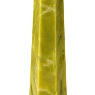 Amazing Gemstone Serpentine Crystal Towers - Natural Healing Crystal Point Obelisk for Reiki Healing and Crystal Grid (3" to 4" INCH)