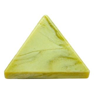 Amazing Gemstone Serpentine Pyramid Crystal Healing Stones - 1" Great Pyramid Figurine of Natural Stone Pyramid for Meditation, Reiki, Chakra Balancing and Crystal Pyramids Grid