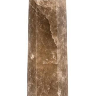 Amazing Gemstone Smoky Quartz Crystal Towers - Natural Healing Crystal Point Obelisk for Reiki Healing and Crystal Grid (3" to 4" INCH)
