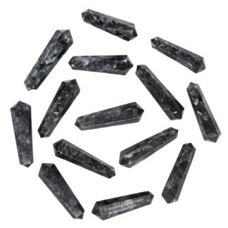 Amazing Gemstone Tiger Eye Crystal Points Bulk Healing Crystals and Stones - Pack of 3 Double Terminated Healing Wand Point Bulk Crystals for Crafts, Crystal Grid, DIY Work